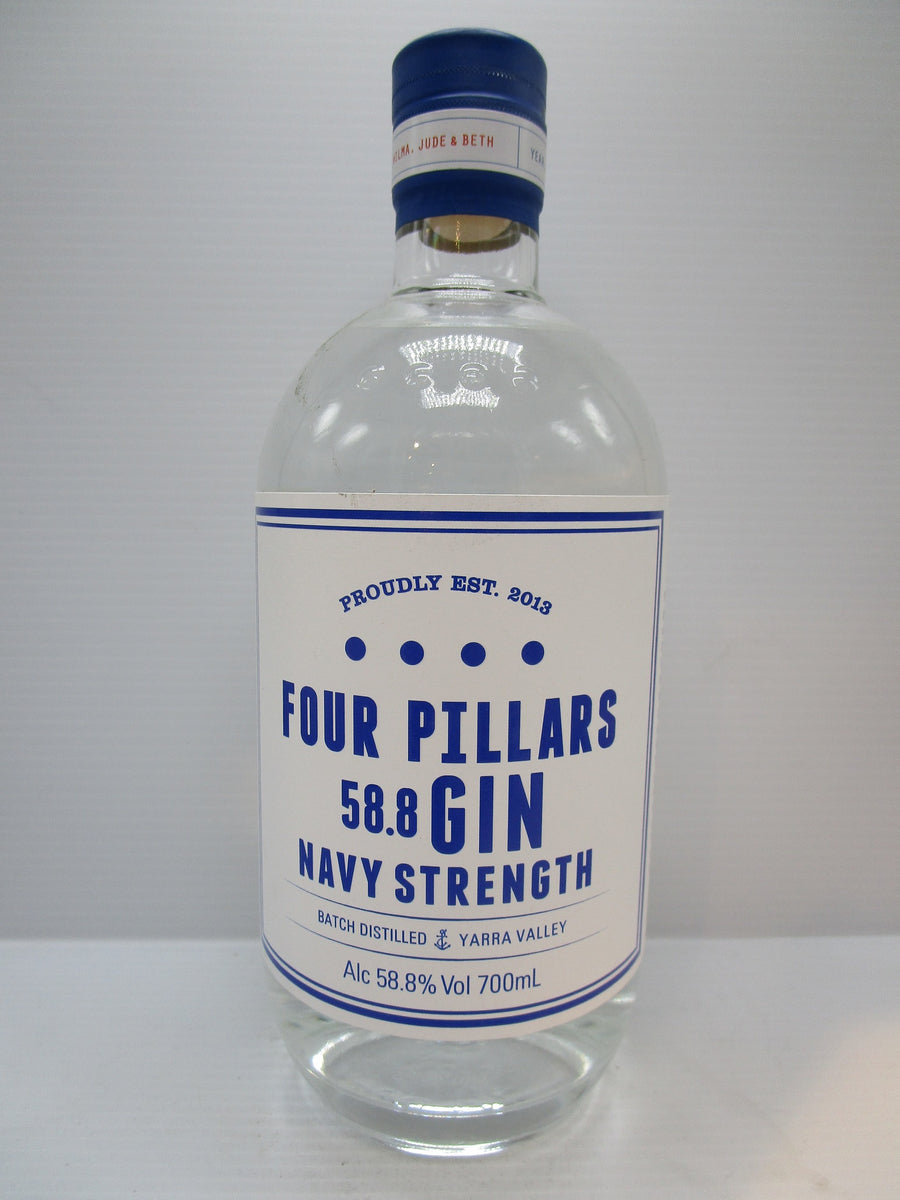 Four Pillars Navy Strength Gin 58.8% 700ml