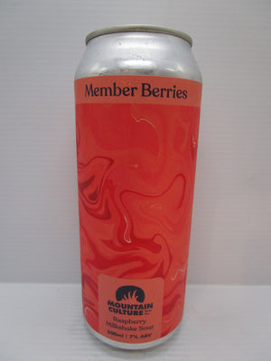 Mountain Culture - Member Berries Milkshake Sour 7% 500ML