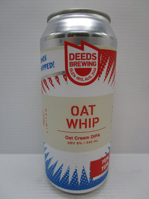 Deeds Oat Whip Oat Cream IPA 8% 440ml