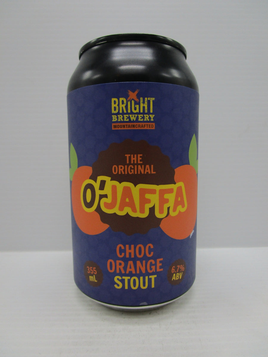 Bright O'Jaffa Choc Orange Stout 6.7% 355ml