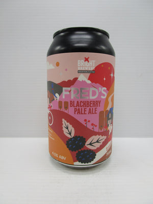Bright Fred's Blackberry Pale Ale 4.5% 355ml