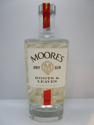 Moore's Dry Gin Roots & Leaves 40% 700ml
