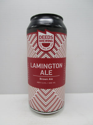 Deeds Lamington Brown Ale 5.5% 440ml