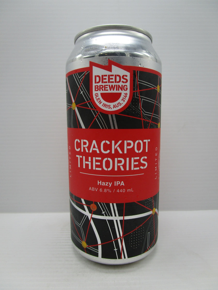 Deeds Crackpot Theories Hazy IPA 6.8% 440ml