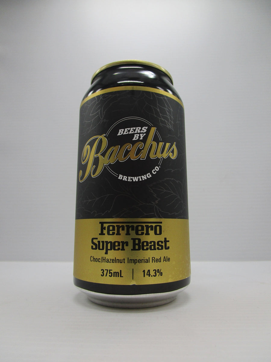 Bacchus Ferrero Super Beast Choc & Hazelnut Imperial Red Ale 14.3% 375ml