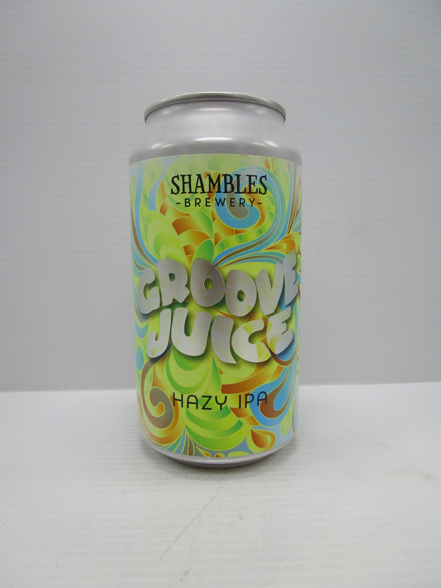 Shambles Groove Juice Hazy IPA 6.7% 375ml