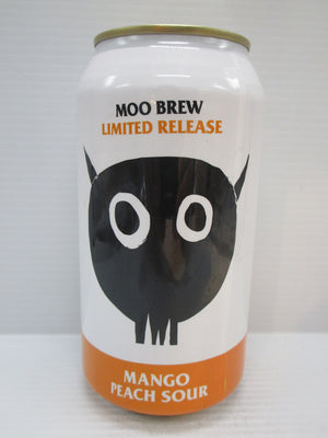 Moo Brew Mango  Peach Sour 3.8% 375ml