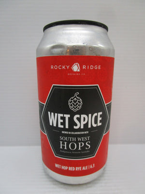 Rocky Ridge Wet Spice Red Rye Ale 6.3% 375ml