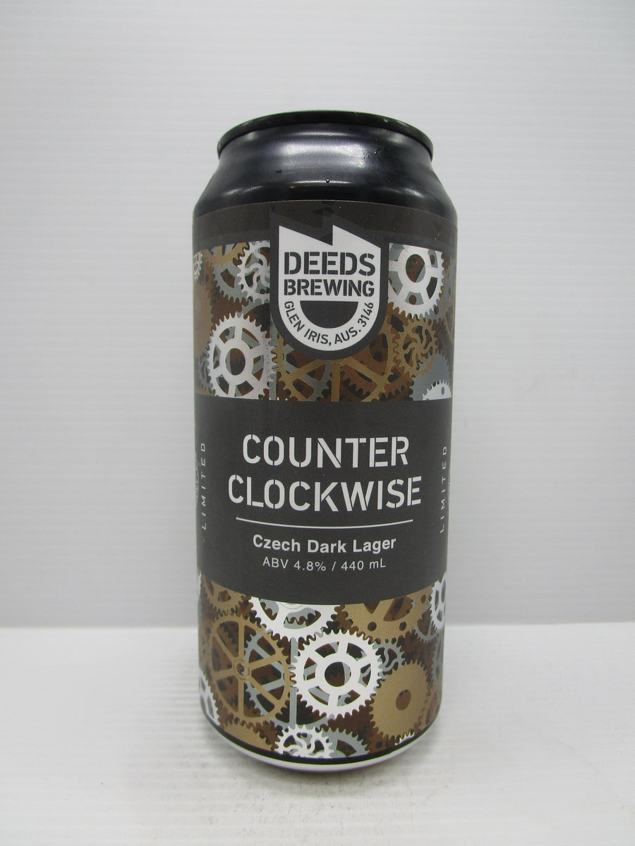 Deeds Counter Clockwise Czech Dark Lager 4.8% 440ml