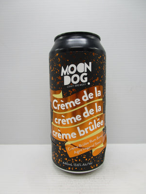 Moon Dog Creme de la Creme Brulee Rum BA Imp Stout 13.6% 440ml
