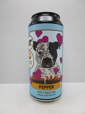 Moon Dog Rescue All-Stars Pepper Juicy Pale 5% 440ml