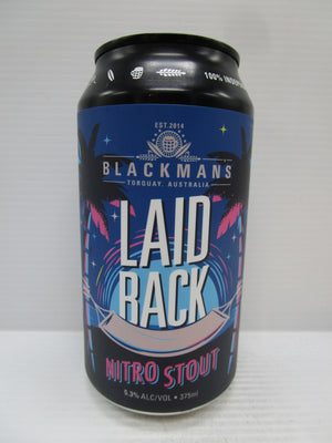 Blackman's Laid Back Nitro Stout 5.3% 375ml