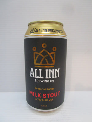 All Inn Milk Stout 6.7% 375ml