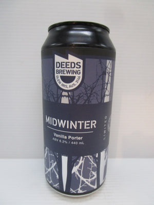 Deeds Midwinter Vanilla Porter 6.2% 440ml
