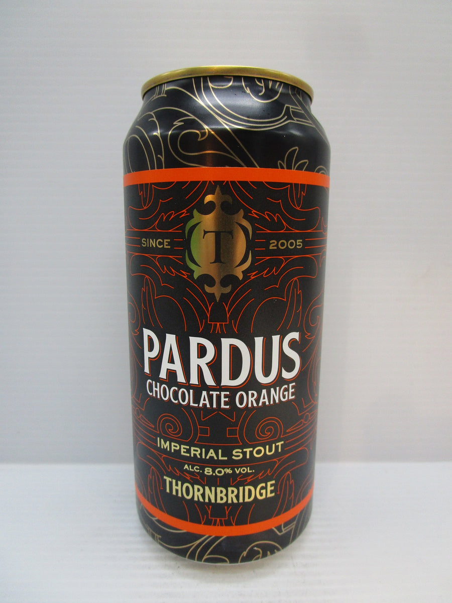 Thornbridge Pardus Choc Orange Imp Stout 8% 440ml