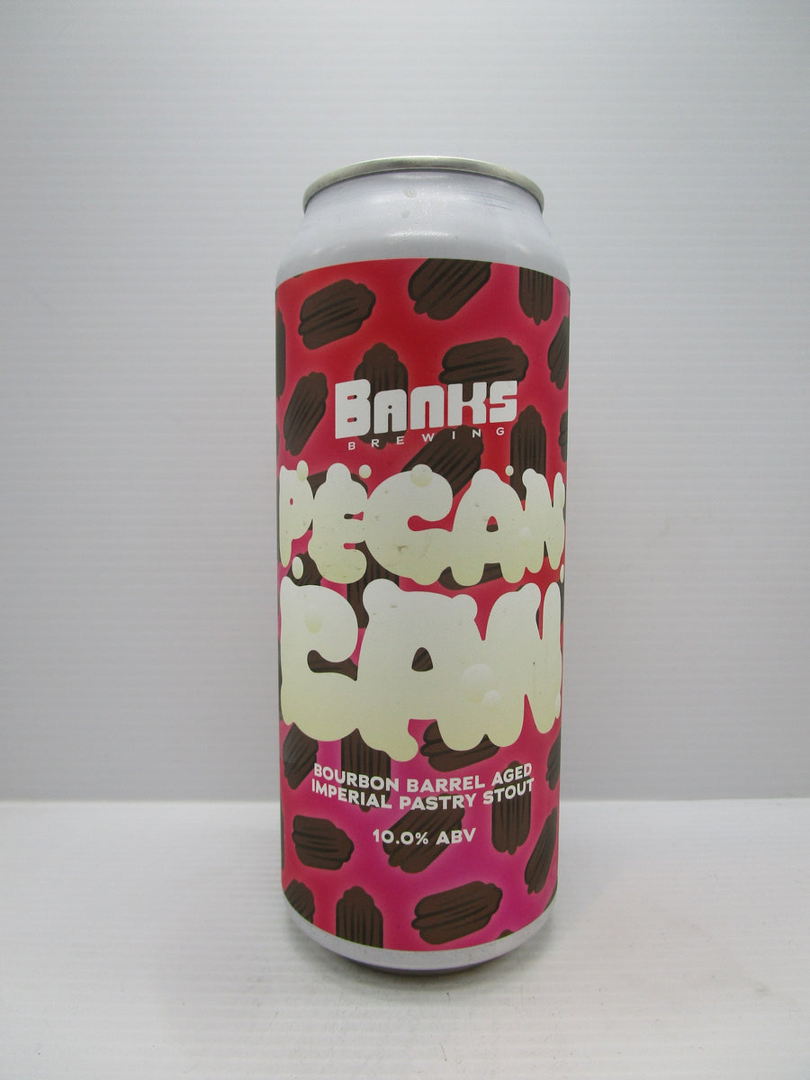 Banks Pecan Can Bourbon BA Imperial Pastry Stout 10% 500ml