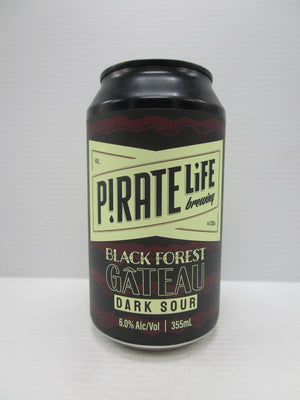 Pirate Life Black Forest Gateau Dark Sour 6% 355ml