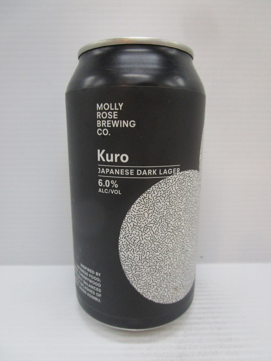 Molly Rose Kuro Japanese Dark Lager 6% 375ml
