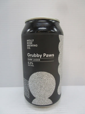 Molly Rose Grubby Paws Dark Lager 5.2% 375ml