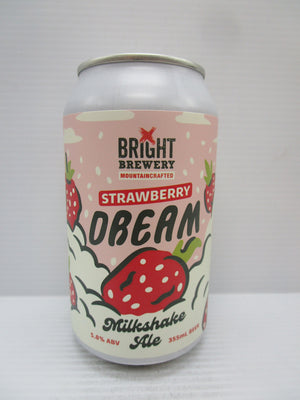 Bright Strawberry Dream Milkshake Ale 5.8% 355ml
