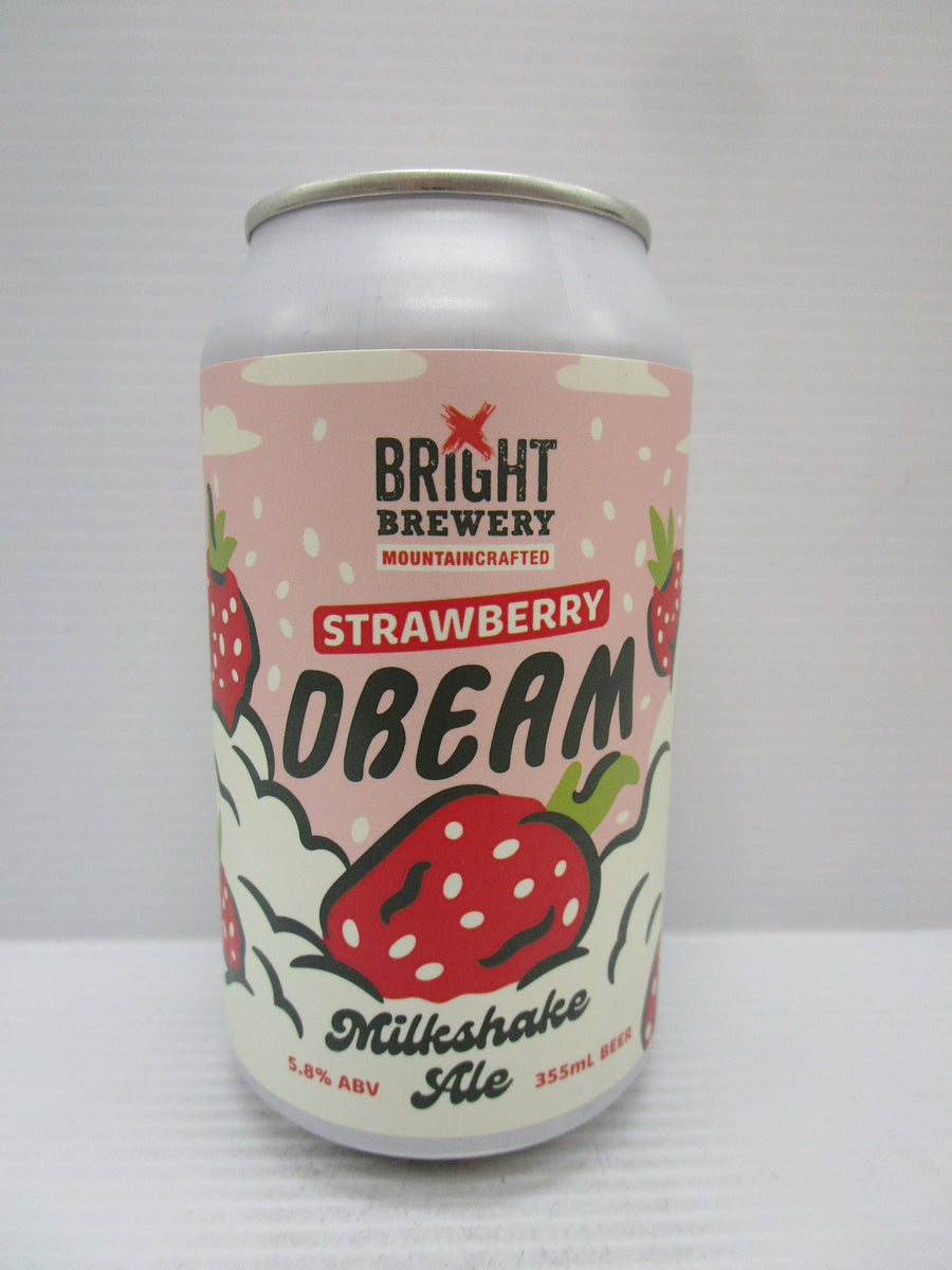 Bright Strawberry Dream Milkshake Ale 5.8% 355ml