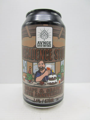 AVNGE Decadence Fudge Brownie Stout 7.4% 375ml