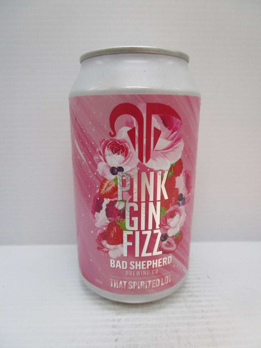 Bad Shepherd Pink Gin Fizz Sour 4.5% 355ml