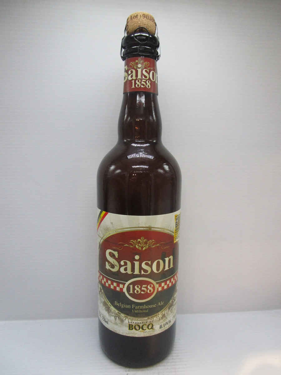 Saison 1858 Belgian Farmhouse Ale 6.4% 750ml