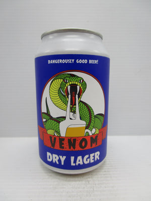 Venom Dry Lager 4.2% 330ml