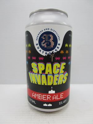 Boatrocker Space Invaders Amber Ale 5% 375ml