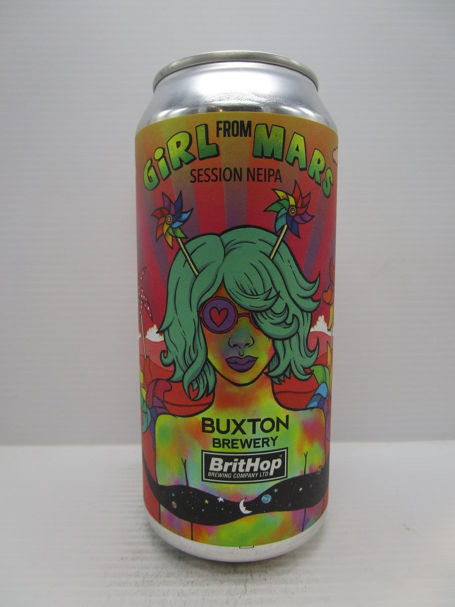 Buxton x BritHop Girl From Mars NEIPA 4.8% 440ml