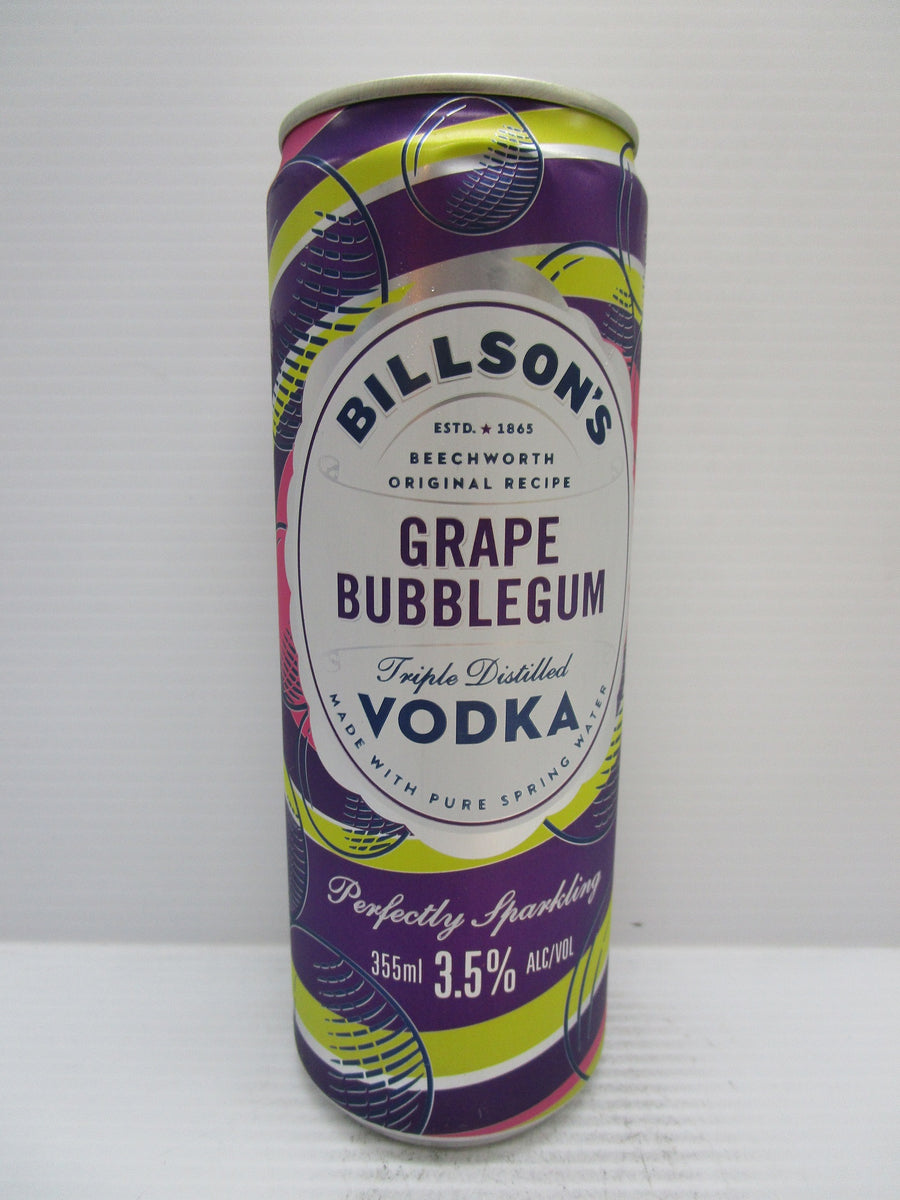 BILLSONS Grape Bubblegum VDK 3.5% 355ml