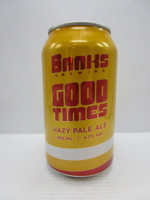 Banks Good Times Hazy Pale Ale 4.7% 355ml
