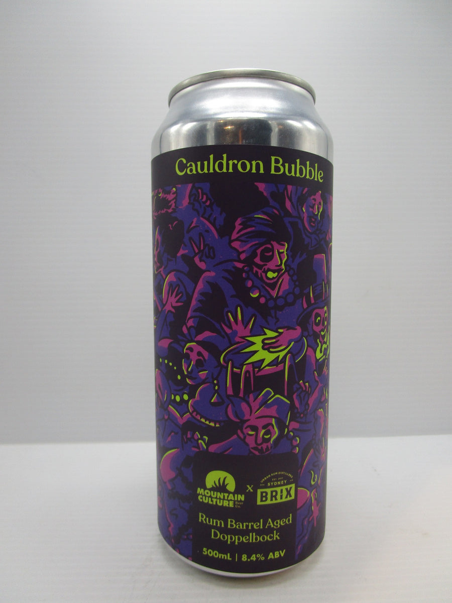 Mountain Culture Cauldron Bubble Rum BA Doppelbock 8.4% 500ml