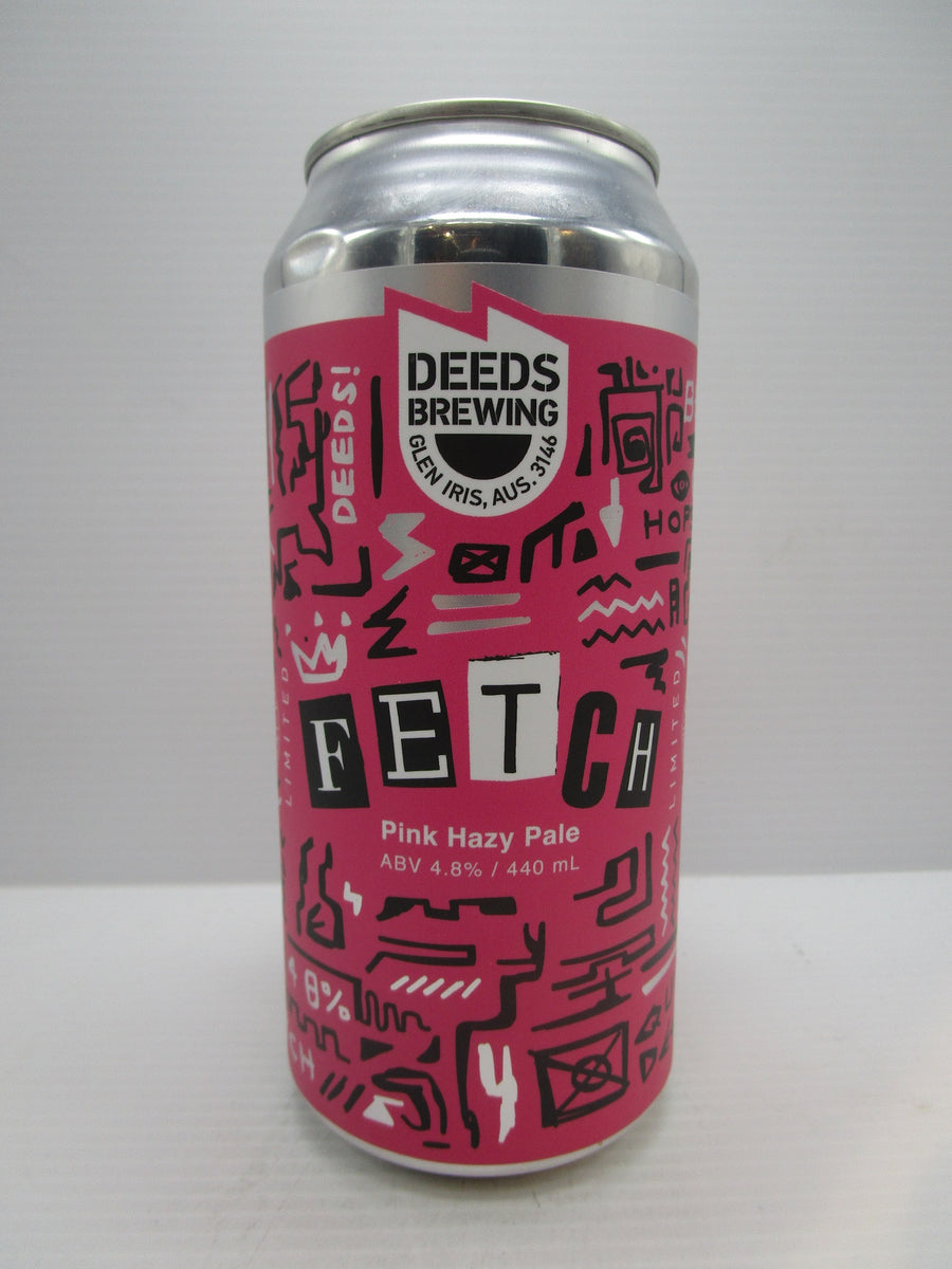 Deeds Fetch Pink Hazy Pale Ale 4.8% 440ml