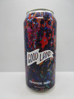 Good Land Choice Bro NZ Hazy Pale 4.9% 440ml