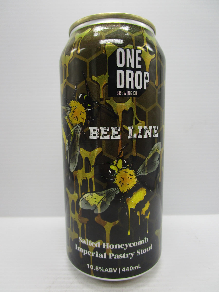 One Drop Bee Line Salted Honeycomb Imperial Pastry Stout 10.8% 440ml