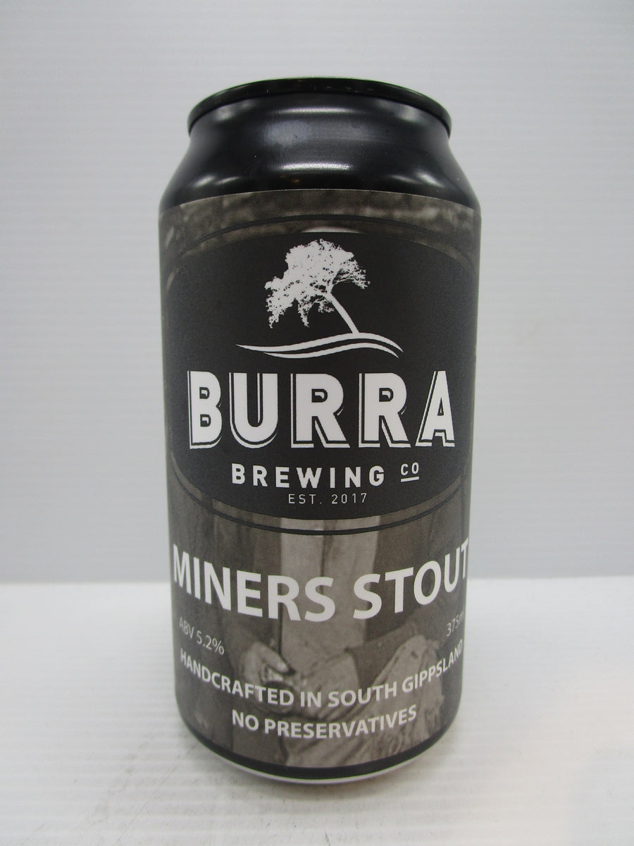 Burra Miners Stout 5.2% 375ml