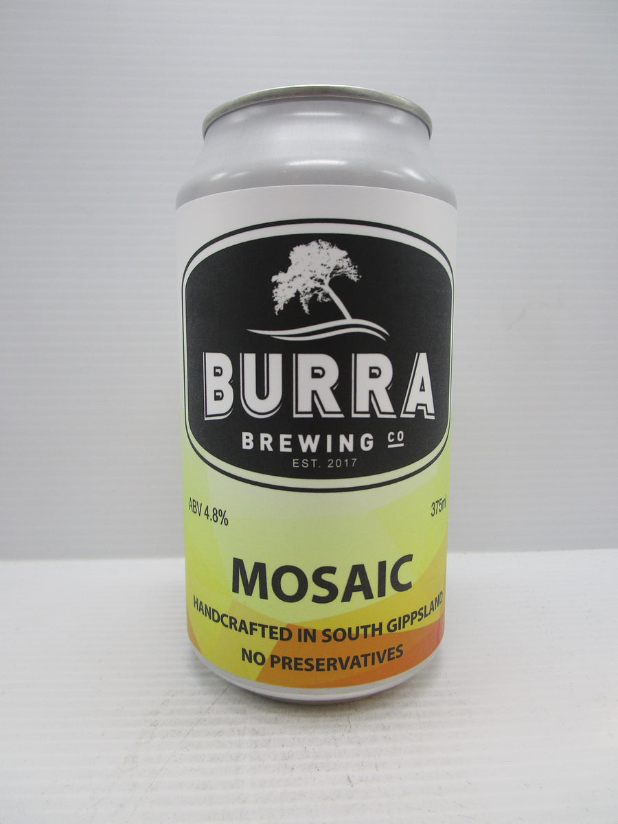 Burra Hazy Mosaic Pale Ale 4.8% 375ml