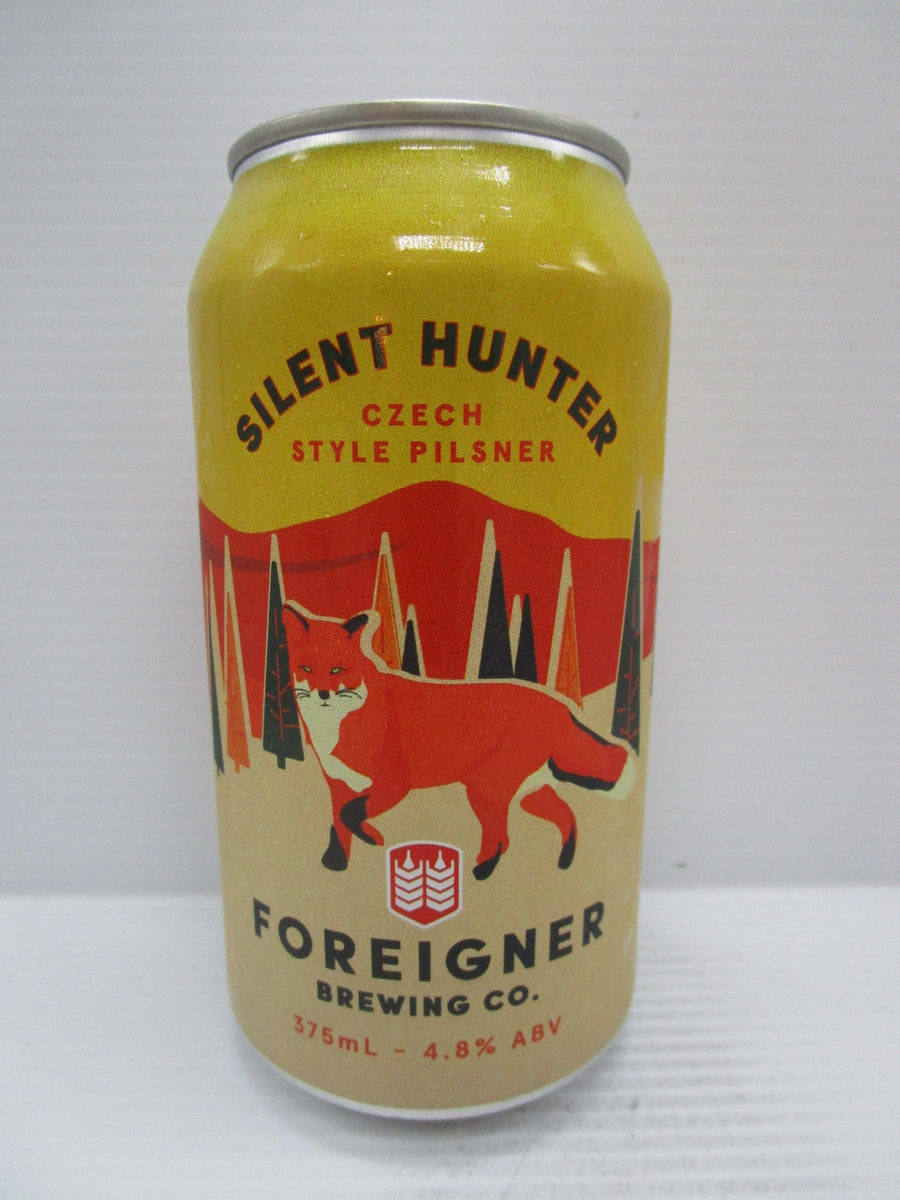 Foreigner Silent Hunter Czech Pilsner 4.8% 375ml