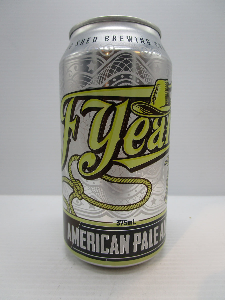 Big Shed F Yeah American Pale Ale 5.5% 375ml