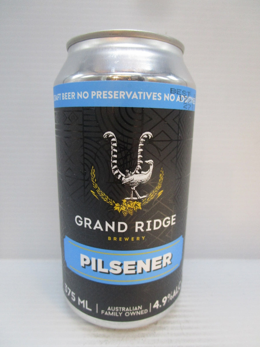 Grand Ridge Pilsner 4.9% 375ml