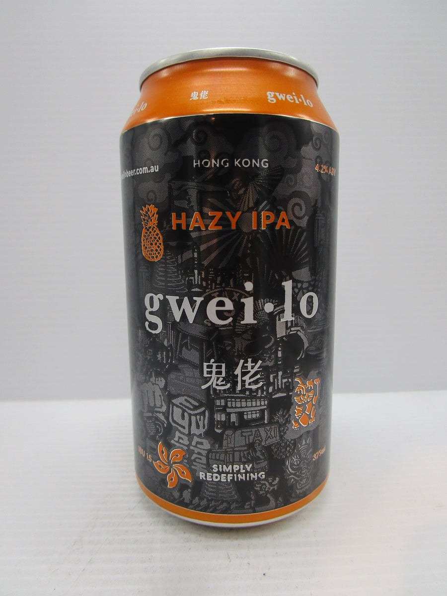 Gweilo Hazy IPA 4.2% 375ml