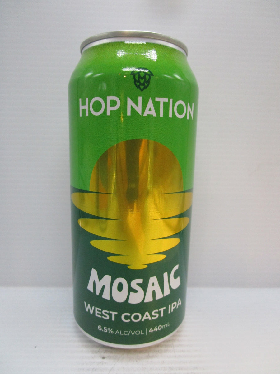 Hop Nation Mosaic West Coast IPA 6.5% 440ml