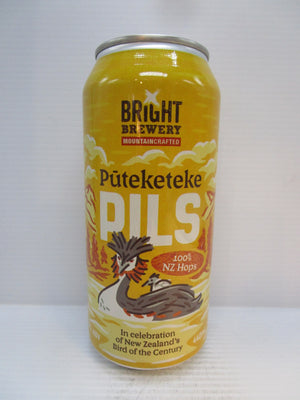 Bright Puteketeke Pilsner 5% 440ml