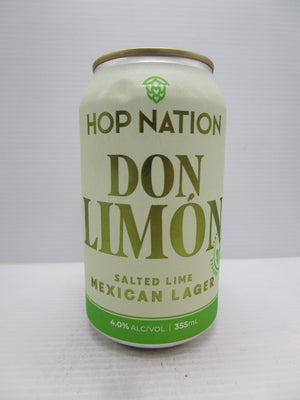 Hop Nation Don Limon Mexican Lager 4% 355ml