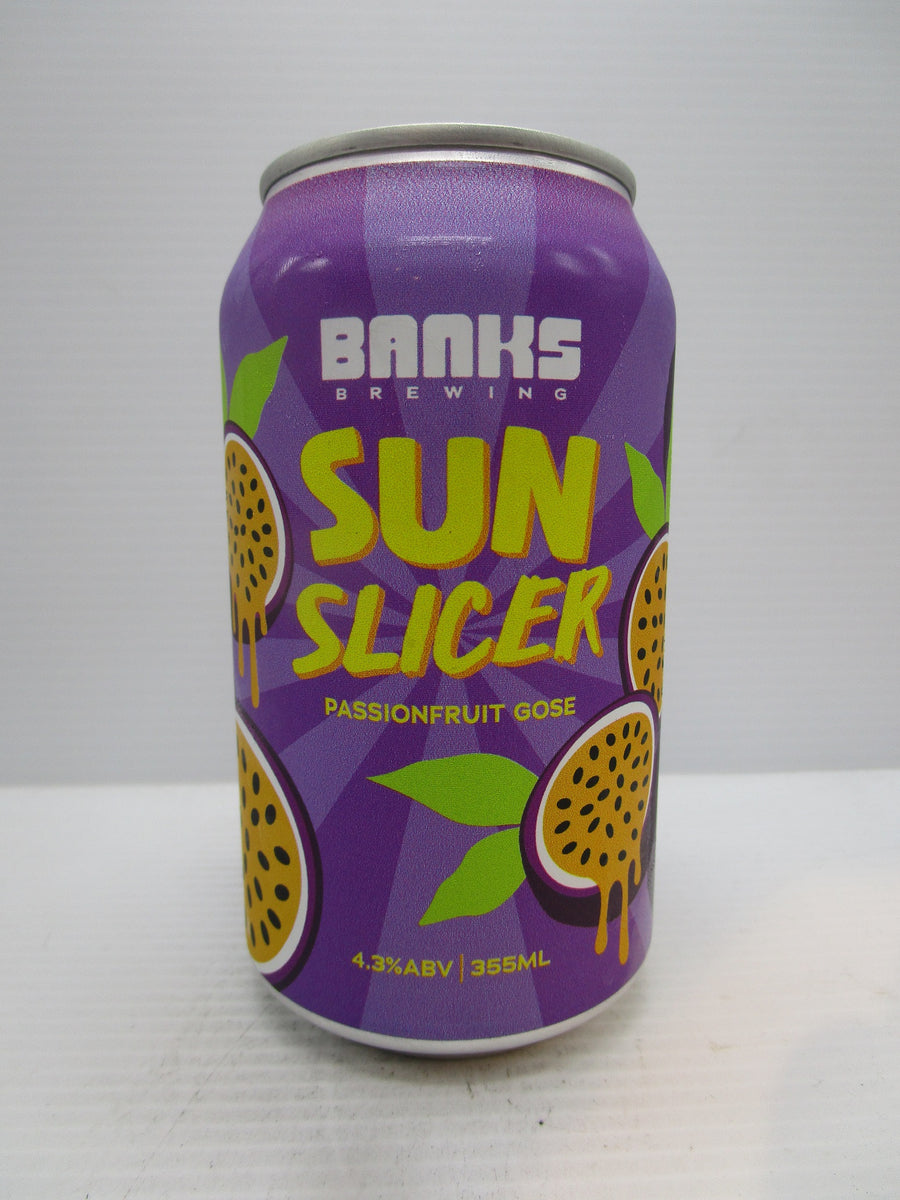 Banks - Sun Slicer Passionfruit Gose 4.3% 355ML