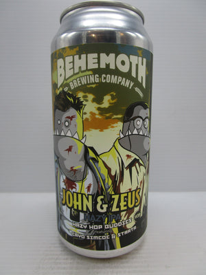 Behemoth John & Zeus Hazy IPA 5.8% 440ml