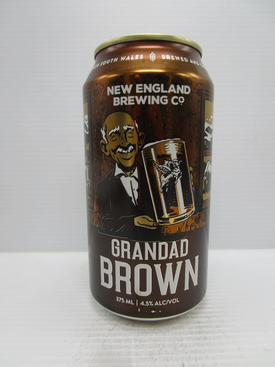 New England Grandad Brown 4.5% 375ml