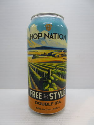 Hop Nation Free Style Double IPA 8% 440ml